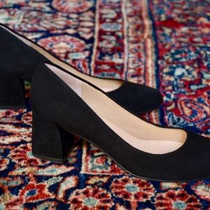 fs/ny Tour Black Suede Pump